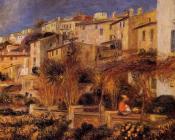 皮埃尔 奥古斯特 雷诺阿 : Terraces at Cagnes